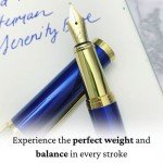 Ellington Luxury Fountain Pen with Ink Cartridge Set