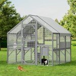 Luxurious Wooden Cat Run Enclosure & Playhouse
