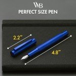 SCRIVI Luxury Blue Fountain Pen Set