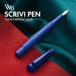 SCRIVI Luxury Blue Fountain Pen Set