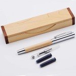 LACHIEVA LUX Elegant Maple Fountain Pen Set