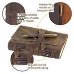 Luxury Leather Journal Gift Set with Pen