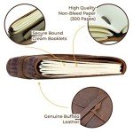 Luxury Leather Journal Gift Set with Pen