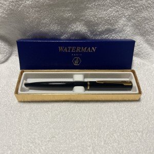 Waterman Paris Vintage Black Gold Ballpoint Pen