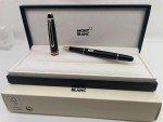Montblanc Meisterstück 163 Rollerball Pen with Gold Trim