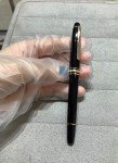 Montblanc Meisterstück 163 Rollerball Pen with Gold Trim