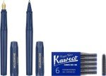 Moleskine x Kaweco Blue Fountain & Ball Pen Set