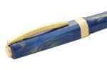 Visconti Blue Opera Gold Fountain Pen, Medium Nib