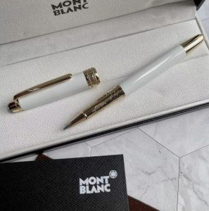 Montblanc Meisterstück White-Gold Rollerball Pen Gift
