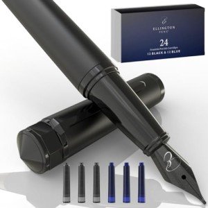 Ellington Luxury Fountain Pen & Ink Cartridge Set