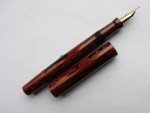 Vintage Swan-Mottled Fountain Pen with Box