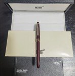 Montblanc Meisterstück Classique Gold/Red Rollerball Pen