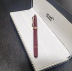 Montblanc Meisterstück Classique Gold/Red Rollerball Pen