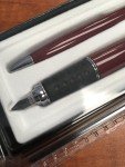 YAFA Scenario Maroon Fountain and Ballpoint Pen Set