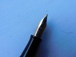 Waterman #52 Black Chased Fountain Pen - 18K Nib