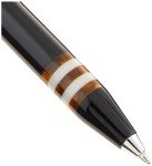 Conklin Toledo Black Ballpoint Pen with Chrome Trim