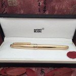 Montblanc Meisterstück Wavy Gold Ballpoint Pen