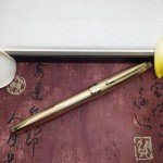 Montblanc Meisterstück Wavy Gold Ballpoint Pen