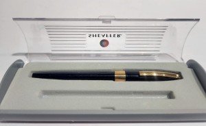 Sheaffer PFM III Fountain Pen - Black, 14k Gold Nib