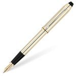 Cross Townsend Gold-Filled Fountain Pen with Gift Box