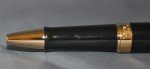 Waterman Paris Hemisphere Black & Gold Rollerball Pen