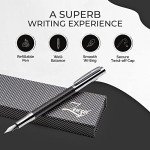 ZenZoi Elite Carbon Fiber Fountain Pen Gift Set