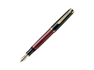 Pelikan Souveran M600 Luxury Fountain Pen Black/Red