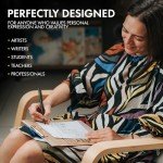 SCRIVI PENS Elegant Black Fountain Pen Set