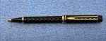 Waterman Black and Gold Ballpoint Pen - Rare Find