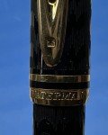 Waterman Black and Gold Ballpoint Pen - Rare Find