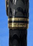 Waterman Black and Gold Ballpoint Pen - Rare Find