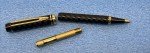 Waterman Black and Gold Ballpoint Pen - Rare Find
