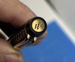 Waterman Black and Gold Ballpoint Pen - Rare Find