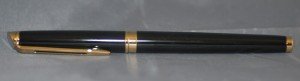 Waterman Paris Hemisphere Gloss Black & Gold Fountain Pen