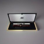 MONTBLANC Meisterstück Burgundy Rollerball Pen