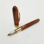 Visconti Saturno Brown Pearl Limited Edition Fountain Pen