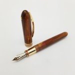 Visconti Saturno Brown Pearl Limited Edition Fountain Pen