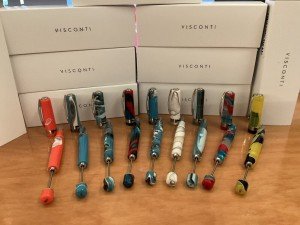 Visconti Woodstock Edition 9 Luxury Pen Set