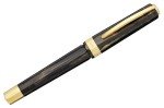 Visconti Black Opera Gold Fountain Pen, Medium Nib