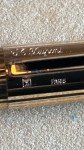 St Dupont Vermeil Fountain Pen with 18K Nib