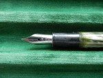 Marbleized Green Fountain Pen by Arnold Pen Company