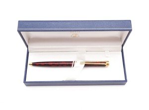 Waterman Harmonie Patio Red Chequered Ballpoint Pen