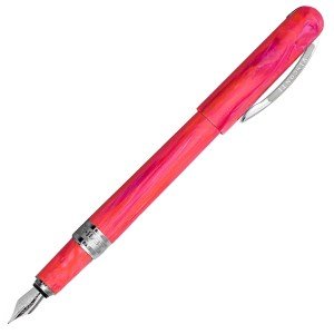 Visconti Cherry Resin Fountain Pen with Magnetic Cap