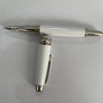 Montblanc Meisterstück White Platinum Classique Rollerball Pen