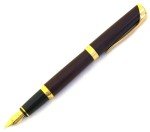 Waterman Etalon Burgundy Fountain Pen with Gold Nib