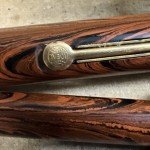 1920s Waterman #52 Rippled Red Fountain Pen Set