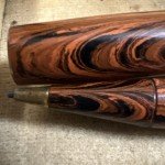 1920s Waterman #52 Rippled Red Fountain Pen Set