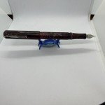 Franklin-Christoph Model 31 Fountain Pen - Red Black Swirl