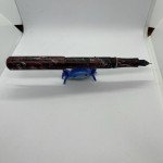 Franklin-Christoph Model 31 Fountain Pen - Red Black Swirl