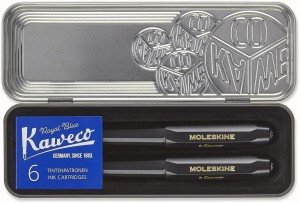 Moleskine x Kaweco Fountain and Ball Pen Set